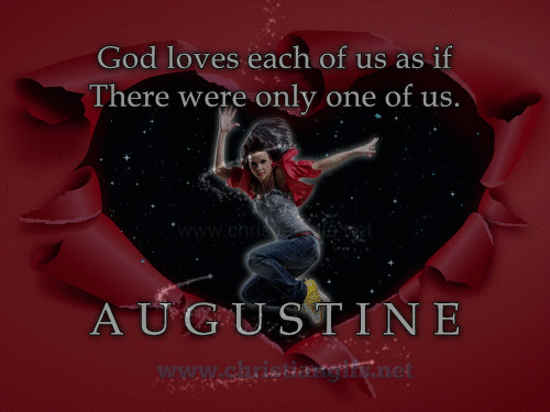 God Loves as if Quote Augustine