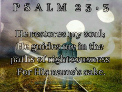 Psalm 23 Verse 3