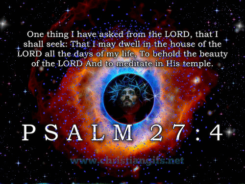 Psalm 27 Verse 4