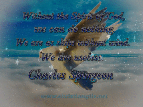 Spirit of God Quote Charles Spurgeon