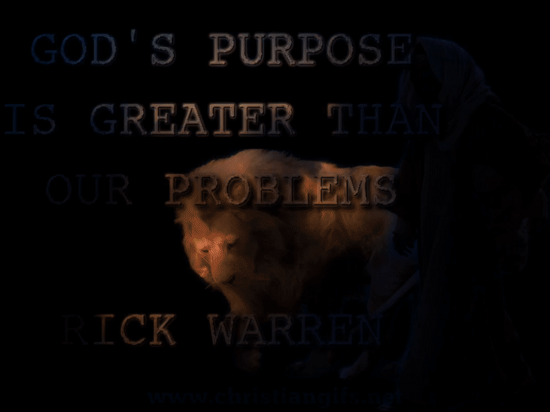 Gods Purpose Quote By Rick Warren