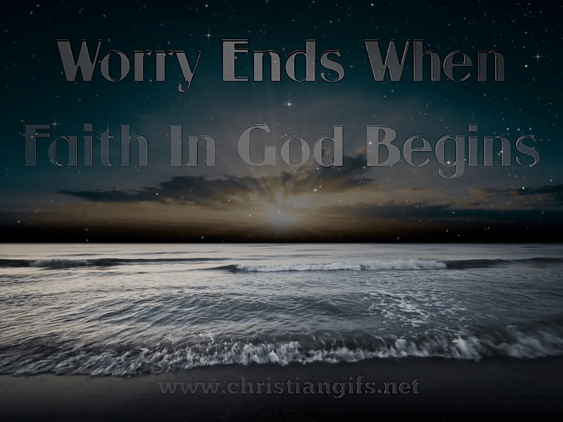Worry Ends When