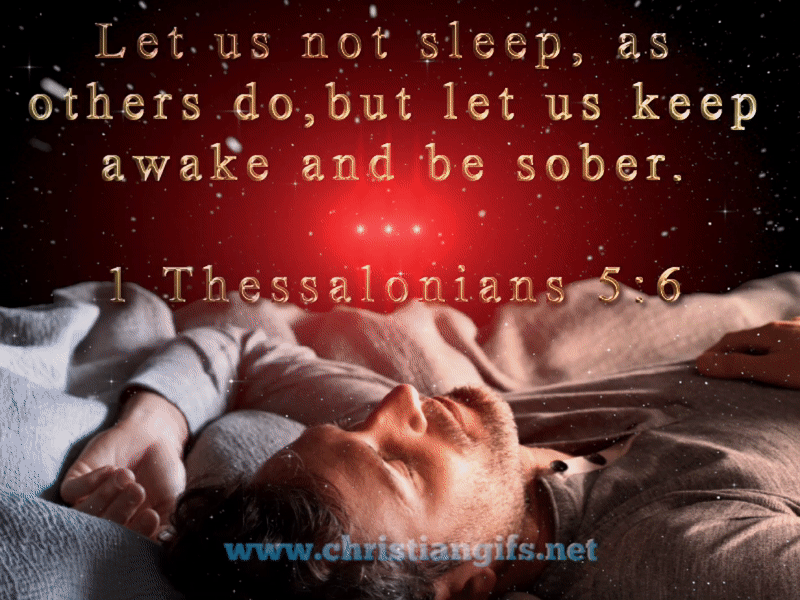 Be Sober 1 Thessalonians 5 Verse 6