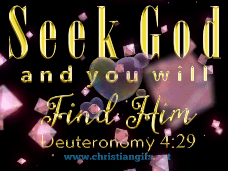 Seek God Deuteronomy 4 Verse 29