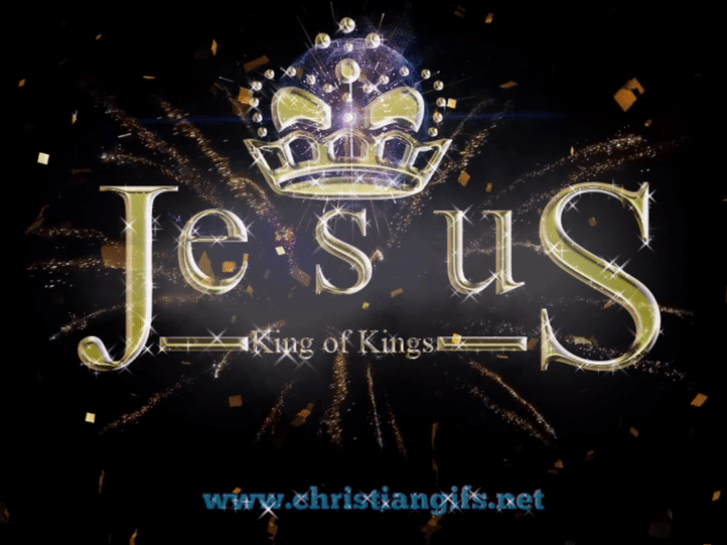 Gold Crown Jesus King of Kings