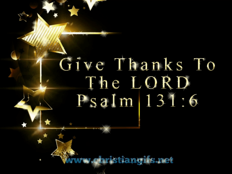 Give Thanks Psalm 136 Verse 1