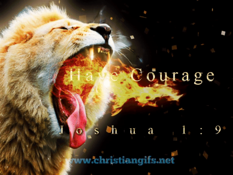 Have Courage Joshua 1 Verse 9