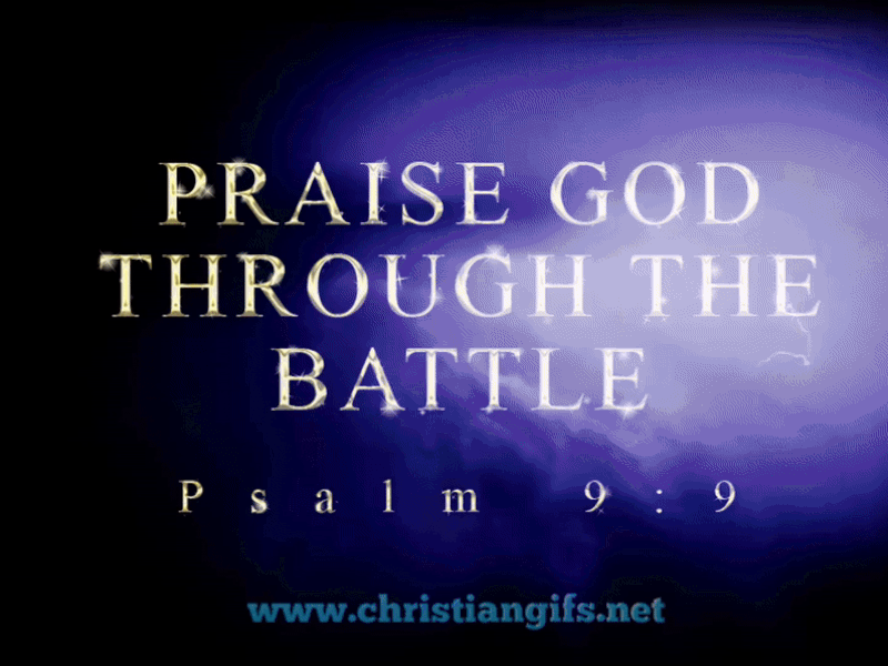 Praise God Psalm 9 Verse 9