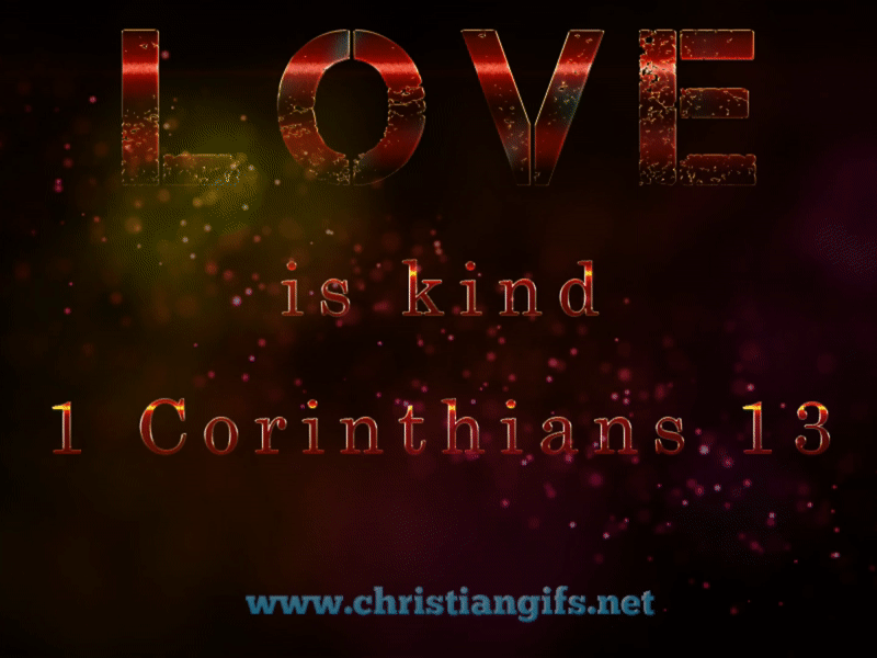 Love Is Kind 1 Corinthians 13