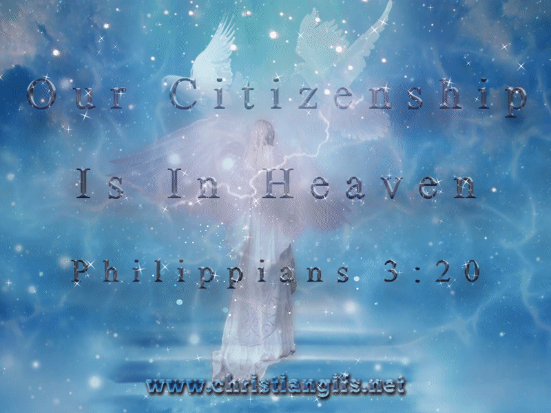 Citizenship In Heaven Philippians 3 Verse 20