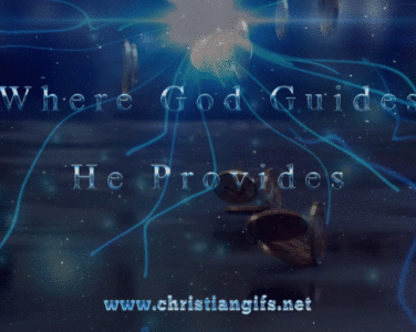 Provides Where He Guides