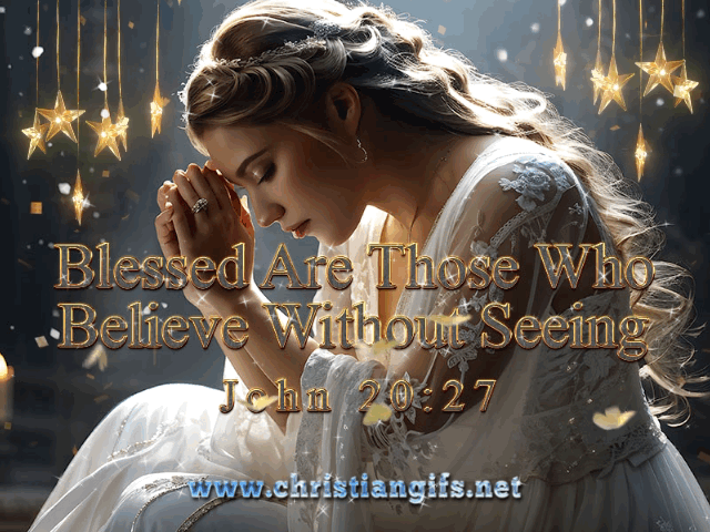 Believe Without Seeing John 20 Verse 27