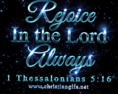 1 Thessalonians 5 Verse 16