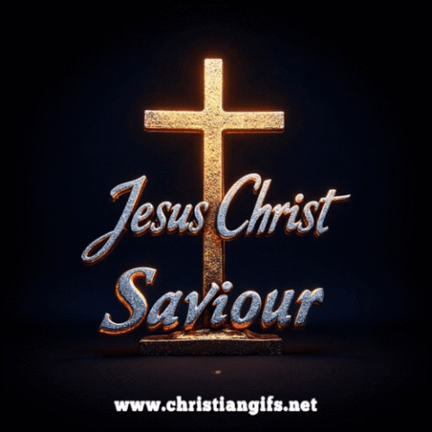 Jesus Christ Saviour With Cross