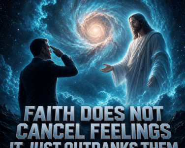 Faith Outranks Feelings