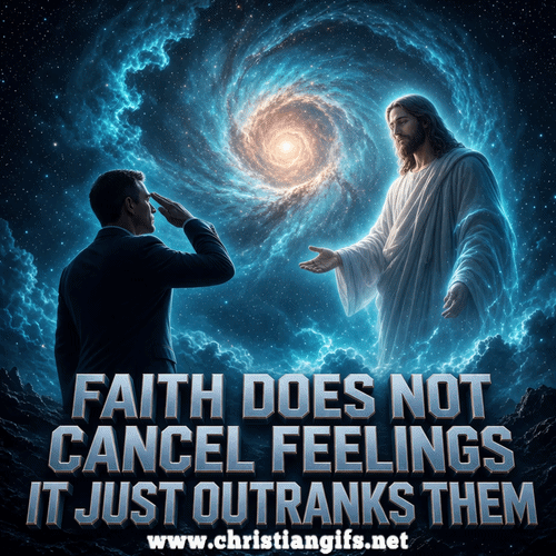 Faith Outranks Feelings