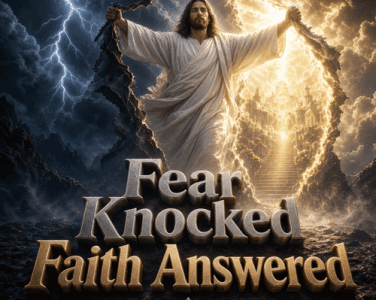 Fear Knocked Faith Answered